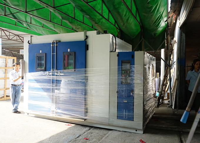 Large Environmental Walk In Test Chamber With Temperature And Humidity ...