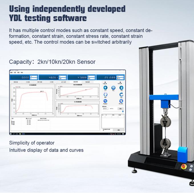 Double Column Large Capacity Universal Test Machine With Extensometer