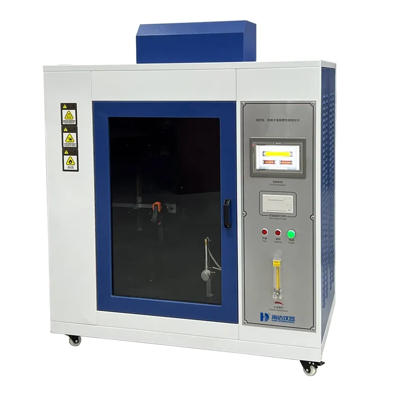 Lab Testing Equipment Firefighter Rescue Boots Flame Retardant Performance Test Machine 0