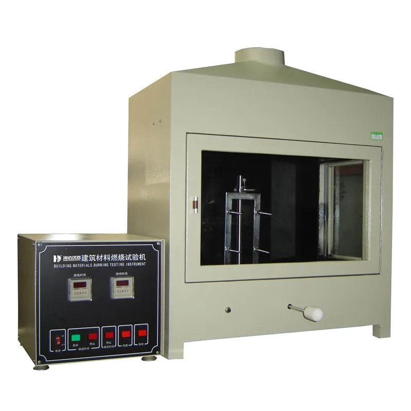 Flammability Tester Building Materials Combustion Test Chamber 0