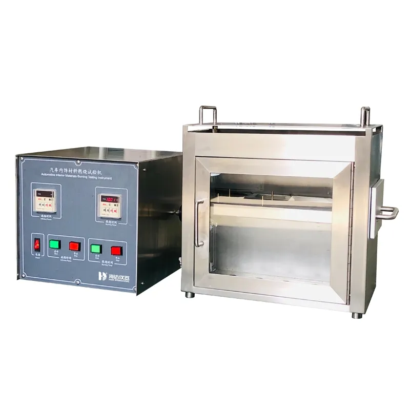 Lab Testing Equipment Automotive Interior Materials Flammability Test Machine GB 8410-2006 0