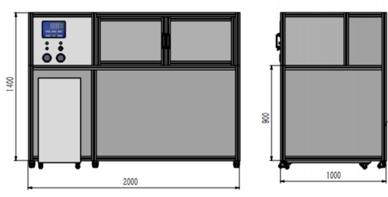 5065-HD 1000-Hour Cookware Pressure Tester with LCD Touch Screen