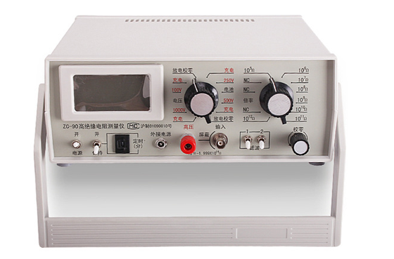 Digital Insulation Resistance Tester with 100/250/500/1000 V Test Voltage and 0～2×10¹⁶Ω Resistance Range Compliant with GB/T 3048.5, UL1581, UL2556