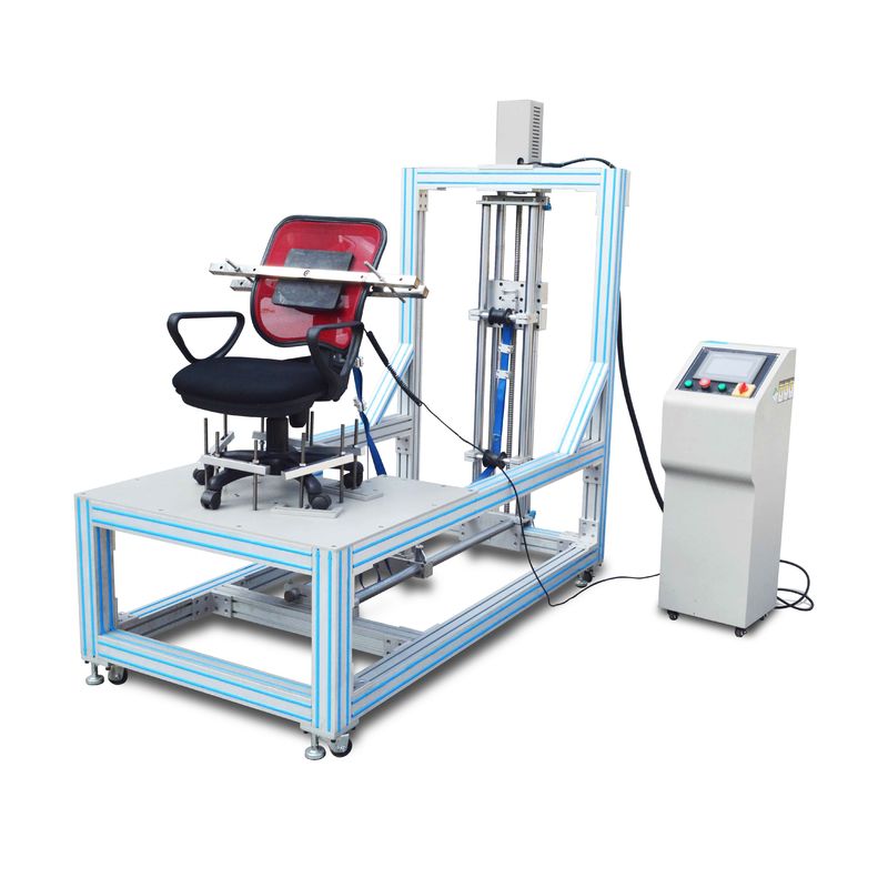 Compound Chair Base Vertical Force Lab Furniture Testing Machine / Fatigue Testing Equipment