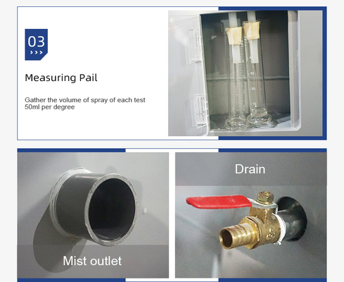 ASTM Electronic Salt Spray Tester Corrosion Test Chamber Corrosion-Resistant Testing