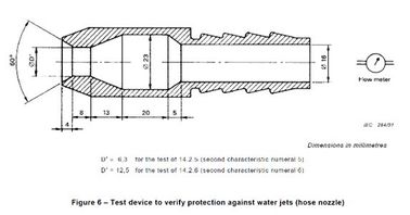 Professional IPX5 / IPX6 IP Test Equipment Environmental Instrument