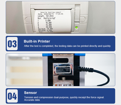 High Precision Computerized Single Column Stretch Resistance Utm Testing Machine