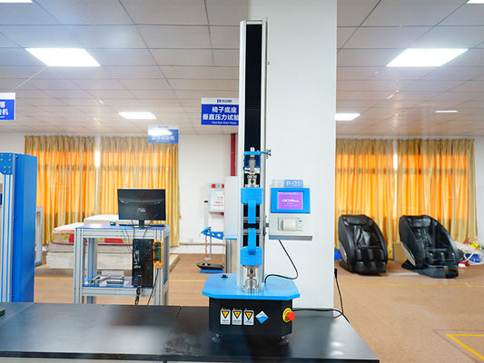 Single Column Strength Testing Machine Fabric Testing Equipment