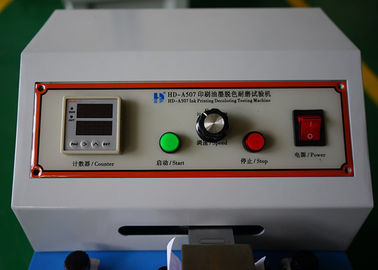 Microcomputer Control Paper Testing Equipment Ink Rub Resistance Test Machine Specimen Size 230×50mm