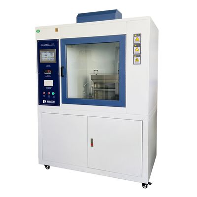 Touch Screen Horizontal Flammability Test Equipment For Automotive Interiors / Horizontal  Testing Machine