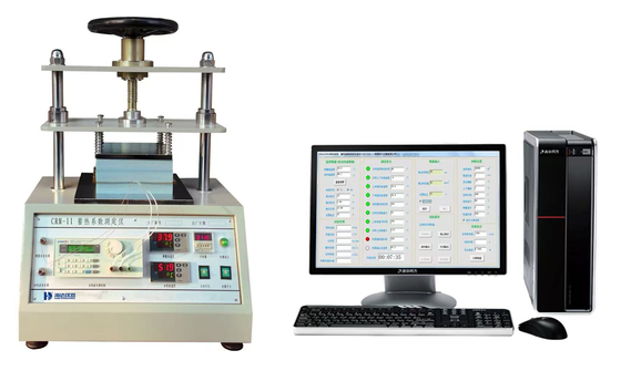 Wide Range Of Applications Rubber Plastic Test Equipment  Thermal Conductivity Tester / Software Interface