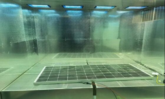 Hot Spot Endurance Testing Chamber / BBA Steady Sun Simulator Natural Light Photovoltaic Module PV Aging Tester Machine Equipment