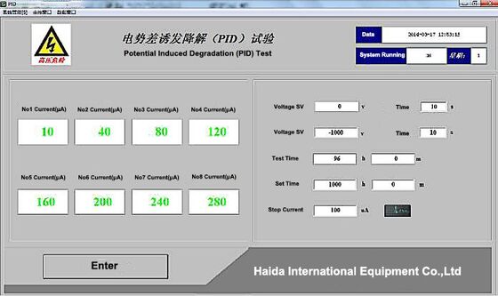 PV Potential Induced Degradation PID Testing Machine Photovoltaic Module Humid and High-Temperature Simulation Tester Equipment