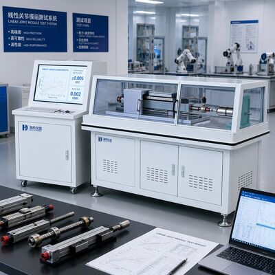 Robot Linear Joint Module Test System Linear Actuator Testing Machine Thrust Speed Backlash Positioning Accuracy