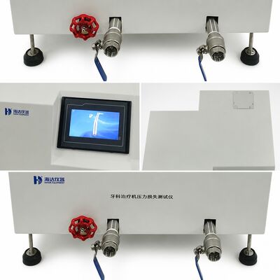Dental Treatment Unit Pressure Loss Tester Negative Pressure Decay Testing Machine 0.01 kpa Resolution Dental Equipment