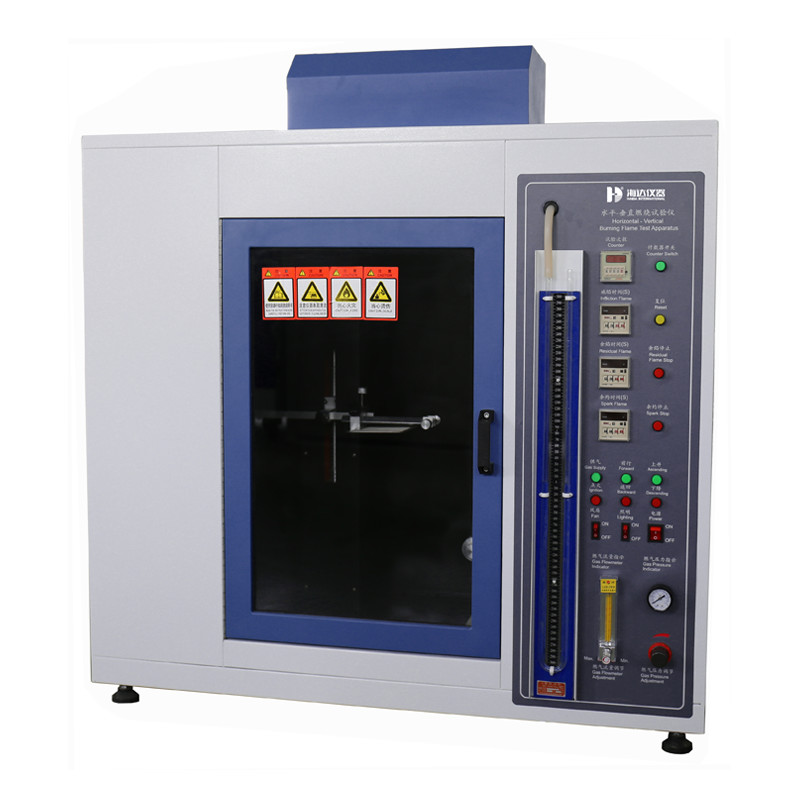 Burn Test Lab Horizontal & Vertical Burning Test Apparatus / Button-Controlled ...