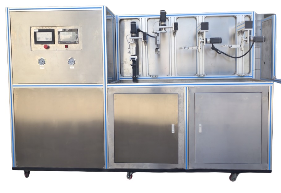 Tapware Button Assembly Machine Sanitary Tapware Mixing Valve Cartridge Life Test Machine