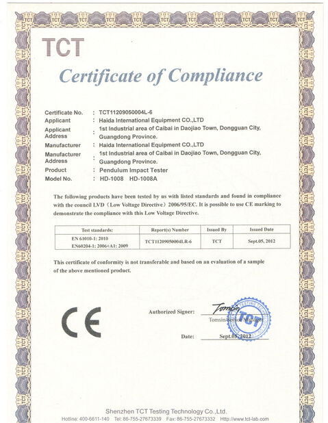 china Guangdong Haida Equipment Co., Ltd. certification